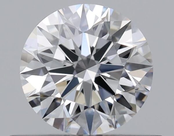 0.5 Carat, Natural White, Round Diamond ~ E Colour, VS1 Clarity