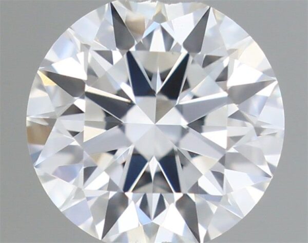 0.58 Carat, Natural White, Round Diamond ~ E Colour, VS1 Clarity