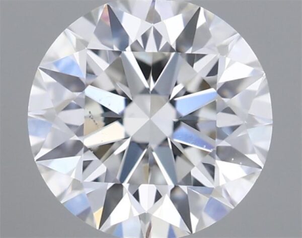 0.6 Carat, Natural White, Round Diamond ~ G Colour, SI1 Clarity