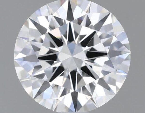 0.62 Carat, Natural White, Round Diamond ~ I Colour, VVS1 Clarity