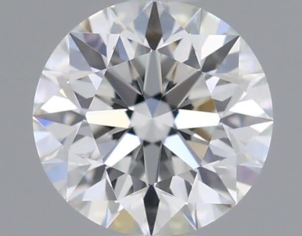 0.6 Carat, Natural White, Round Diamond ~ E Colour, IF Clarity