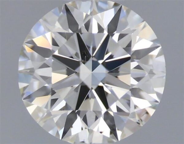 0.57 Carat, Natural White, Round Diamond ~ J Colour, SI1 Clarity