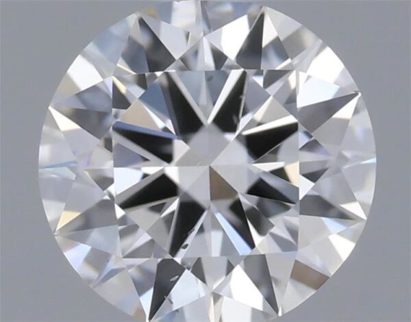 0.5 Carat, Natural White, Round Diamond ~ G Colour, SI1 Clarity