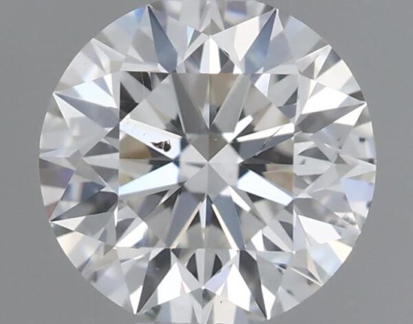 0.5 Carat, Natural White, Round Diamond ~ H Colour, SI1 Clarity