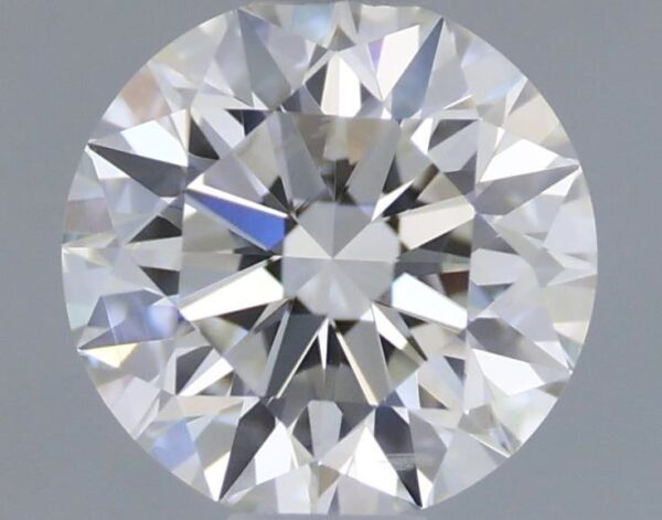 0.55 Carat, Natural White, Round Diamond ~ H Colour, SI1 Clarity