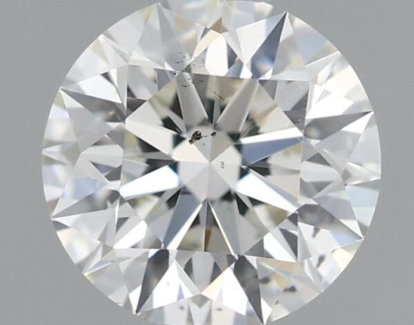 0.7 Carat, Natural White, Round Diamond ~ J Colour, SI1 Clarity