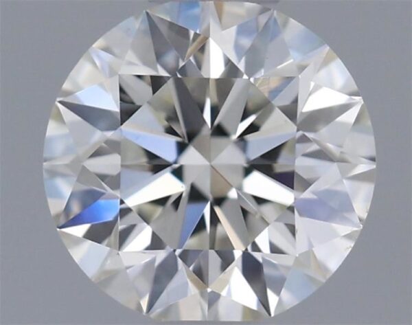 0.51 Carat, Natural White, Round Diamond ~ H Colour, SI1 Clarity