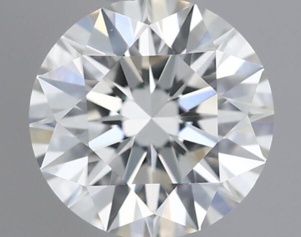 0.51 Carat, Natural White, Round Diamond ~ I Colour, SI1 Clarity