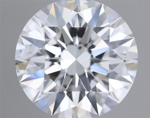 0.7 Carat, Natural White, Round Diamond ~ D Colour, SI1 Clarity