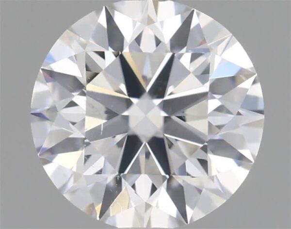 0.7 Carat, Natural White, Round Diamond ~ F Colour, SI1 Clarity