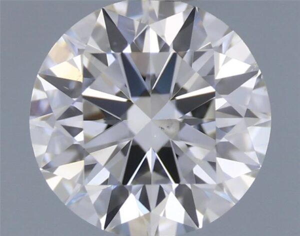 0.7 Carat, Natural White, Round Diamond ~ H Colour, VS2 Clarity