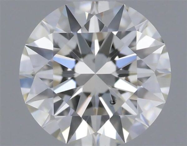 0.5 Carat, Natural White, Round Diamond ~ J Colour, VS2 Clarity