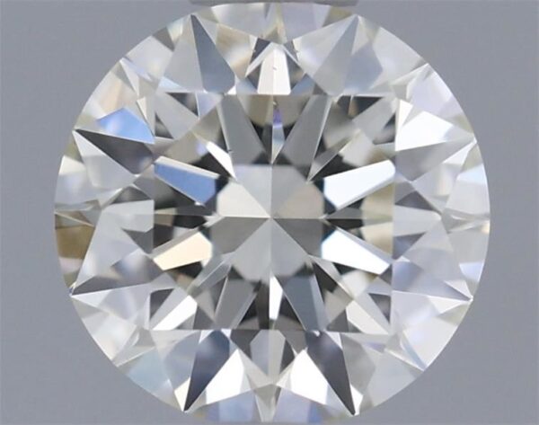 0.5 Carat, Natural White, Round Diamond ~ J Colour, VS2 Clarity