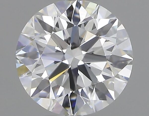 0.56 Carat, Natural White, Round Diamond ~ F Colour, VVS1 Clarity