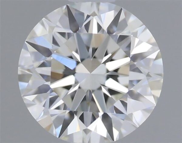 0.6 Carat, Natural White, Round Diamond ~ I Colour, VVS1 Clarity