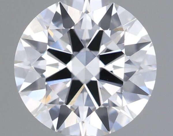 0.73 Carat, Natural White, Round Diamond ~ H Colour, VVS1 Clarity