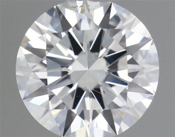 0.7 Carat, Natural White, Round Diamond ~ H Colour, SI1 Clarity