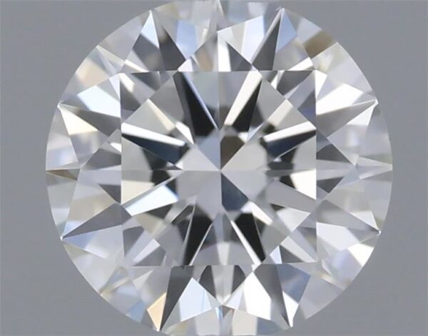 0.5 Carat, Natural White, Round Diamond ~ H Colour, VVS1 Clarity