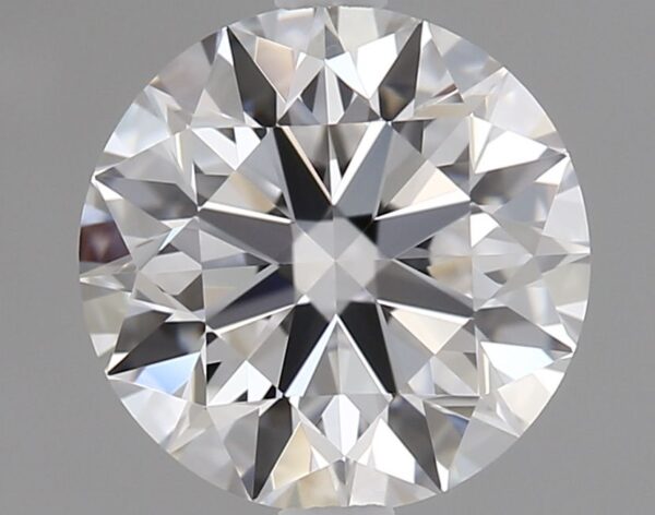 1.03 Carat, Natural White, Round Diamond ~ D Colour, FL Clarity