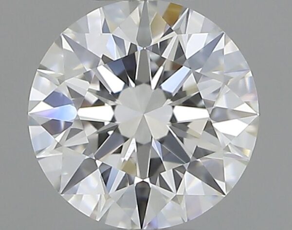 0.53 Carat, Natural White, Round Diamond ~ F Colour, VVS1 Clarity