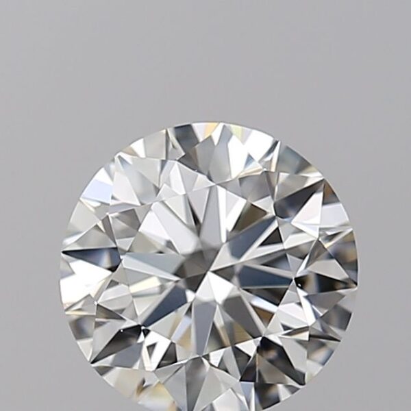 0.96 Carat, Natural White, Round Diamond ~ I Colour, VVS2 Clarity