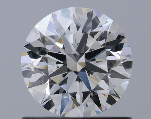 0.84 Carat, Natural White, Round Diamond ~ I Colour, VVS1 Clarity