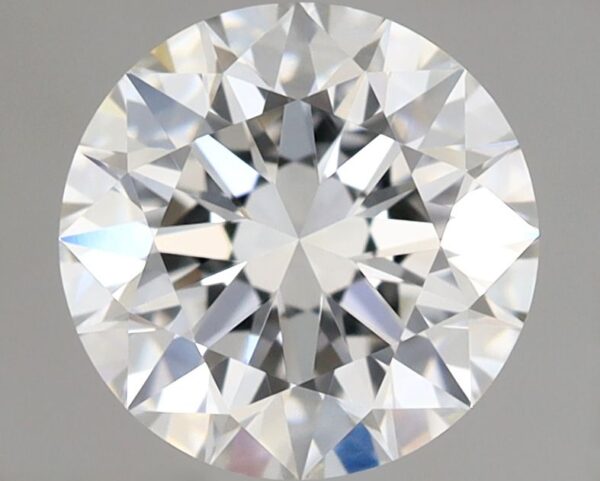 1.12 Carat, Natural White, Round Diamond ~ F Colour, VVS1 Clarity