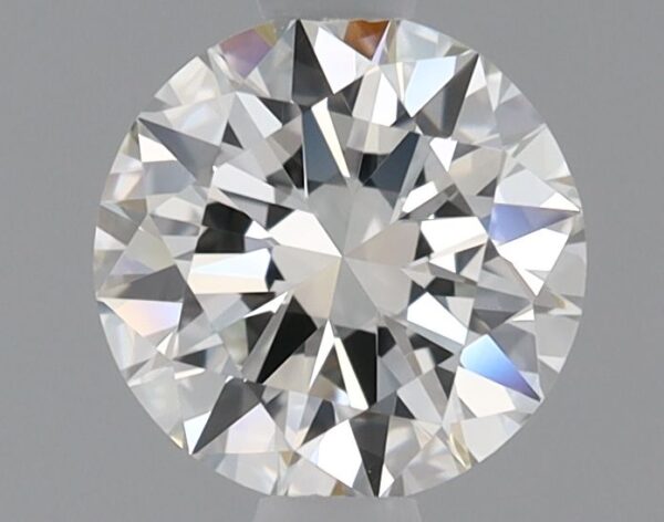 0.94 Carat, Natural White, Round Diamond ~ H Colour, IF Clarity