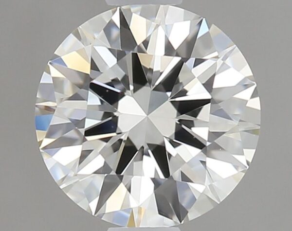 0.71 Carat, Natural White, Round Diamond ~ H Colour, VVS2 Clarity