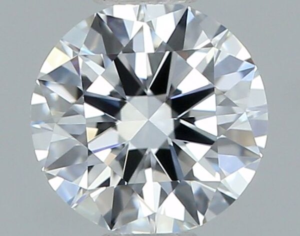 0.6 Carat, Natural White, Round Diamond ~ E Colour, IF Clarity