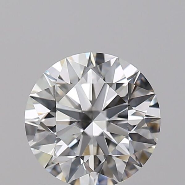 0.71 Carat, Natural White, Round Diamond ~ H Colour, VS1 Clarity