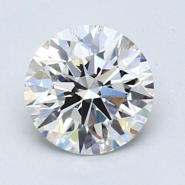 1.18 Carat, Natural White, Round Diamond ~ H Colour, VS2 Clarity