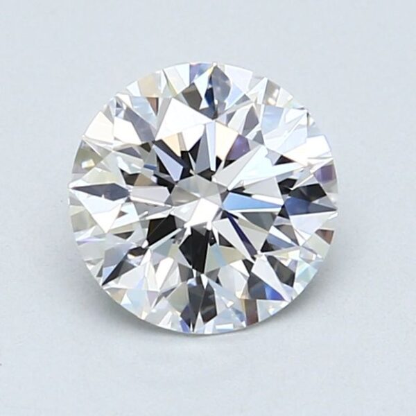 1.19 Carat, Natural White, Round Diamond ~ D Colour, VVS1 Clarity