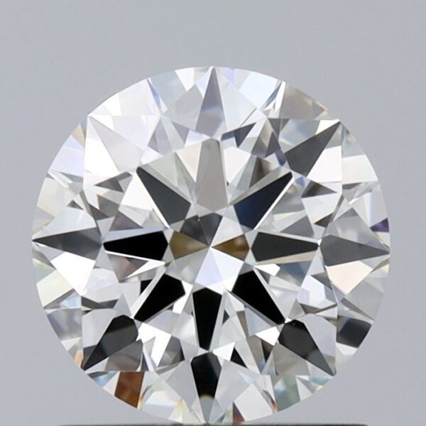 1.1 Carat, Natural White, Round Diamond ~ I Colour, VVS2 Clarity