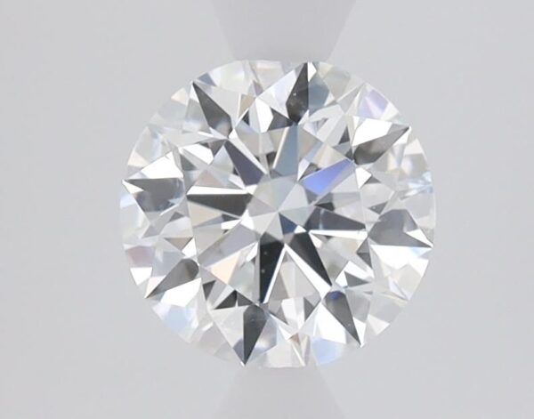 0.81 Carat, Natural White, Round Diamond ~ E Colour, VS2 Clarity