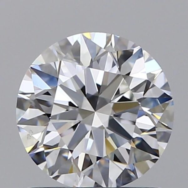 1.01 Carat, Natural White, Round Diamond ~ E Colour, SI1 Clarity