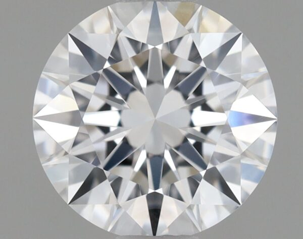 0.93 Carat, Natural White, Round Diamond ~ D Colour, VVS2 Clarity