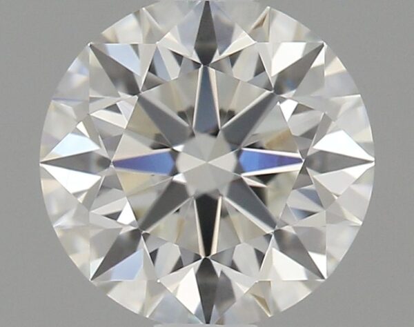 0.66 Carat, Natural White, Round Diamond ~ J Colour, VVS1 Clarity