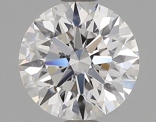 1.01 Carat, Natural White, Round Diamond ~ D Colour, VS2 Clarity