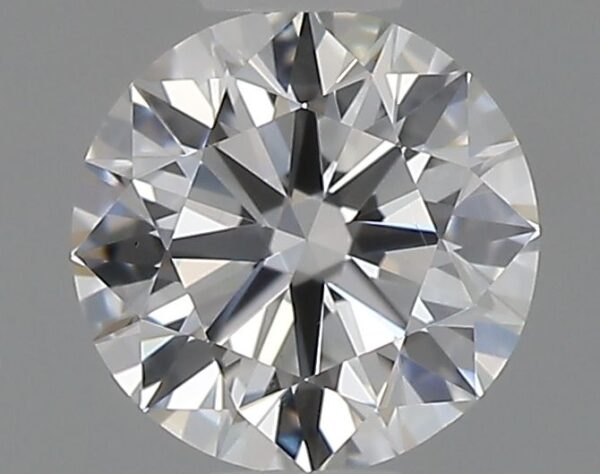 0.5 Carat, Natural White, Round Diamond ~ E Colour, VS1 Clarity