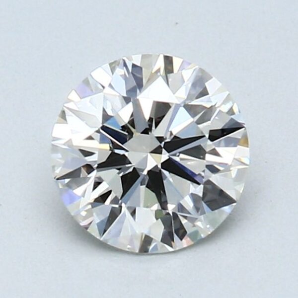 1.01 Carat, Natural White, Round Diamond ~ I Colour, VVS2 Clarity