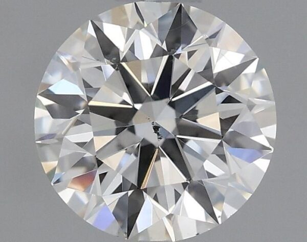 0.7 Carat, Natural White, Round Diamond ~ J Colour, SI1 Clarity