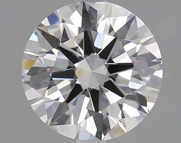 0.93 Carat, Natural White, Round Diamond ~ D Colour, IF Clarity