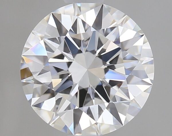 1.1 Carat, Natural White, Round Diamond ~ D Colour, VS1 Clarity