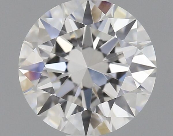 0.9 Carat, Natural White, Round Diamond ~ E Colour, VVS1 Clarity