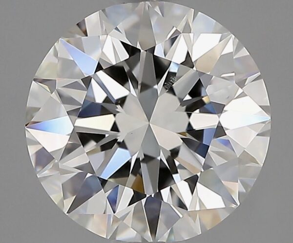 1.9 Carat, Natural White, Round Diamond ~ I Colour, VS2 Clarity