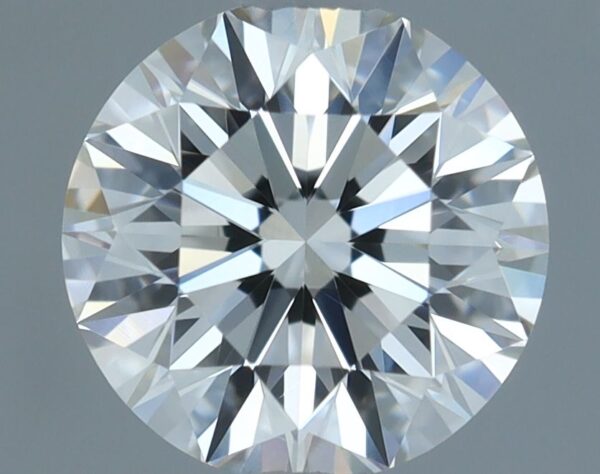 0.95 Carat, Natural White, Round Diamond ~ H Colour, VVS1 Clarity