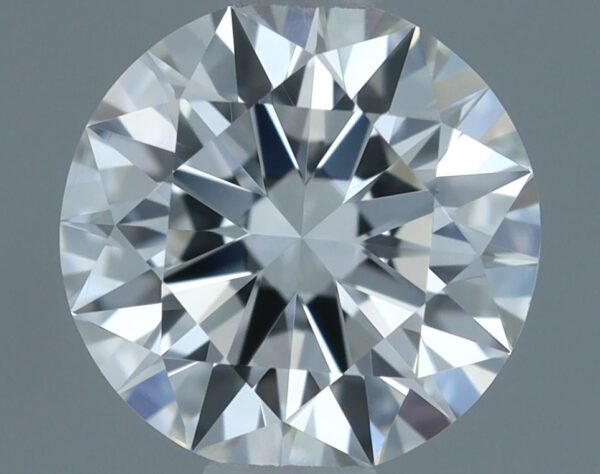 0.72 Carat, Natural White, Round Diamond ~ F Colour, VVS1 Clarity