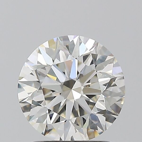 1.5 Carat, Natural White, Round Diamond ~ I Colour, VVS2 Clarity