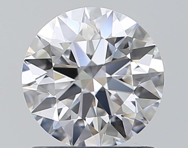 1.02 Carat, Natural White, Round Diamond ~ E Colour, VVS2 Clarity